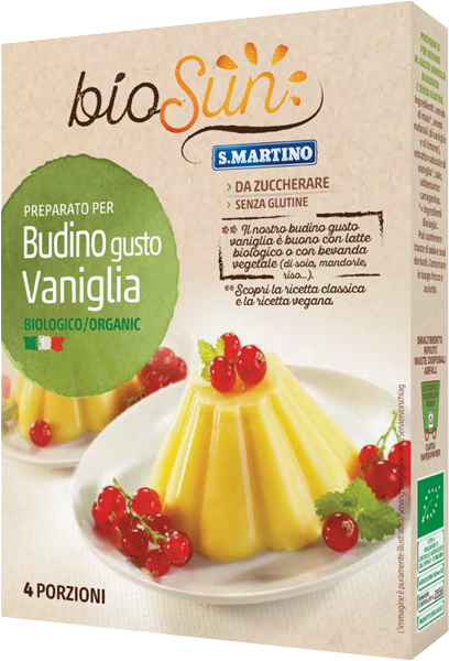 Budino Vaniglia Biologico - S.MARTINO